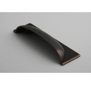 IB komgreep GEORGE 96mm rood koper 01.3851.06