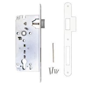 Cilinderslot AGB doornmaat 50mm afstand 85mm - wit
