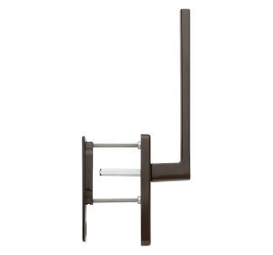 HOPPE hefschuifgarnituur AUSTIN greep-schelp bruin F8707