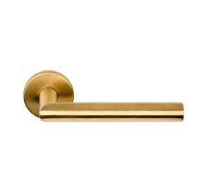 FO deurkruk LINOX BASICS LB2-19 IM klasse 3 - mat goud