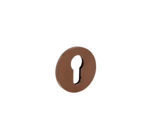 OL cilinderplaatje rond super copper satin