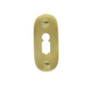 CDL sleutelplaatje PBTC 1 BB OS geborsteld messing (21762)