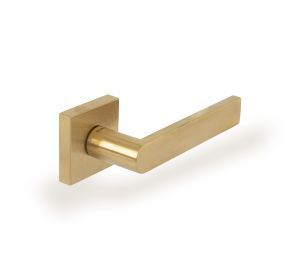 FRA deurkruk 930/50Q ATON IBS inox brass mat (26874)