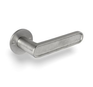 PU deurkruk PH "CAST" / 50F WBS mat wit brons (27982)