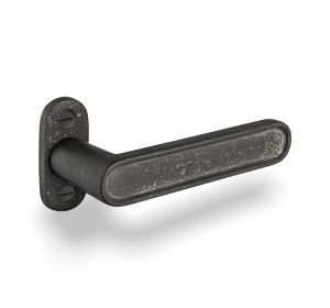 PU deurkruk PH "CAST"/ PBTC 1 RM ruw metaal (27988)