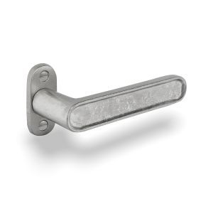 PU deurkruk PH "CAST"/ PBTC 1 WBS mat wit brons (27990)