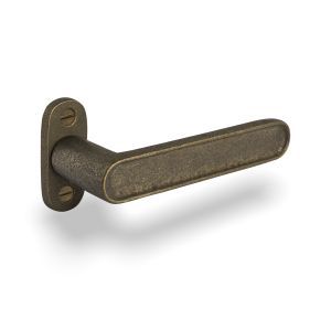 PU deurkruk PH "CAST"/ PBTC 1 RB ruw brons (27991)