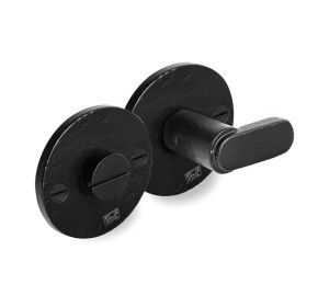 PU toiletgarnituur TUKAN/50F rond VO verouderd ijzer (28962)