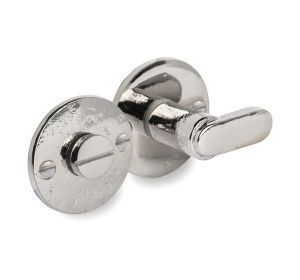 PU toiletgarnituur TUKAN/50F rond WB wit brons (28964)