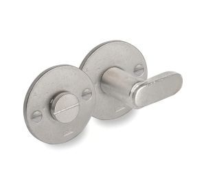 PU toiletgarnituur TUKAN/50F rond WBS mat wit brons (28965)