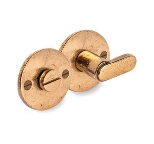 PU toiletgarnituur TUKAN/50F rond RBP ruw brons poli (28967)