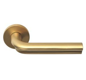 FO deurkruk ECLIPSE DR100-G IM mat goud PVD