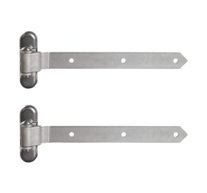 Set verstelbare poortscharnieren 3DW-350-A2 inox (RVS)