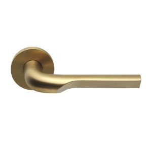 FO deurkruk RIVIO GL100-G IM mat goud PVD