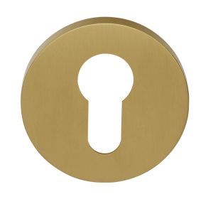 FO cilinderplaatje GLY53 IM 53mm mat goud PVD
