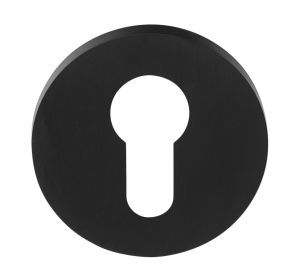 FO cilinderplaatje GLY53 IZ 53mm mat zwart PVD