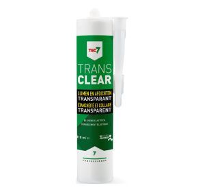 Tec7 afdichtingskit TRANS CLEAR transparant - patroon 310ml