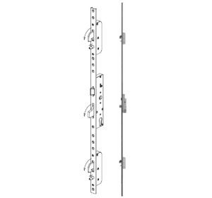 MPS Sobinco 8431-U22-30 - U22 (6,5mm) / B=34mm / 92mm - inox