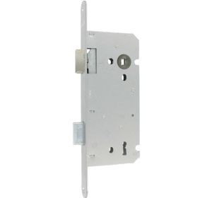 Binnendeurslot Litto A1353 21 110mm met sleutel - inox-look