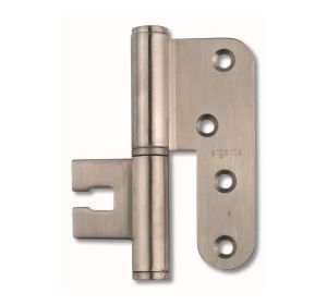 Paumel Argenta 100x78A (hout-metaal) open - materiaal: inox
