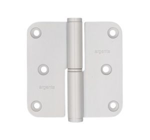 Paumel Argenta 80x80A gesloten mat wit - materiaal: inox