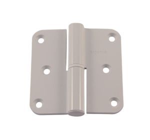 Paumel Argenta 80x80A gesloten - aluminium - wit (BEL9010)