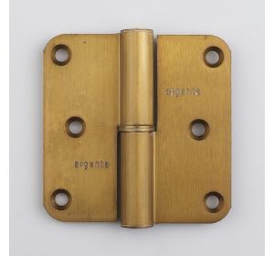 Paumel Argenta 80x80A gesloten - massief messing - brons