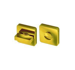 ASG toiletgarnituur vierkant 52mm Gold BIOV