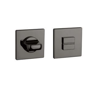 Aprile toiletgarnituur vierkant 5mm WC US antraciet poli