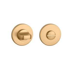 Aprile toiletgarnituur rond 5mm WC KG mat goud