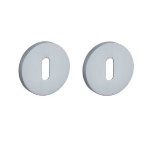 Aprile sleutelplaatjes rond 5mm OB SC chroom gesatineerd