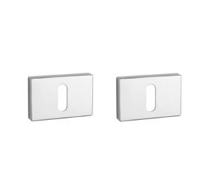 Aprile sleutelplaatjes RT rechthoek OB LC chroom gepolijst