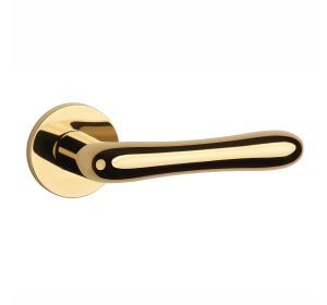 Aprile deurkruk CYNIA rond GOLD goud PVD