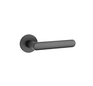Aprile deurkruk FRAGOLA rond BLACK zwart