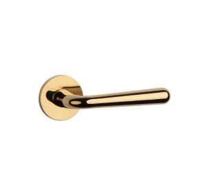 Aprile deurkruk IRGA rond GOLD goud PVD
