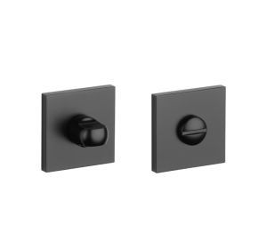 Aprile toiletgarnituur Q vierkant WC BLACK zwart