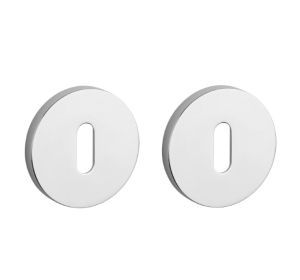 Aprile sleutelplaatjes rond OB 52mm LC chroom gepolijst