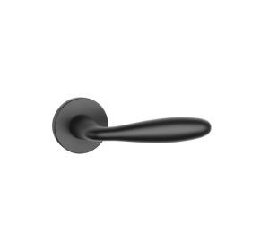 Aprile deurkruk VERBENA rond BLACK zwart
