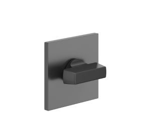 DND toiletgarnituur WC 4mm vierkant 50mm zwart