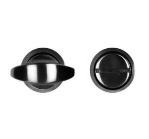 EA minitoiletgarnituur WC rond zwart