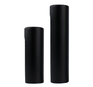 Set hulzen voor regelbare deurfits URSUS 16mm - mat zwart