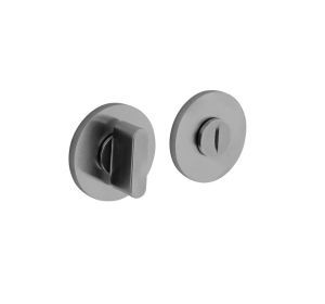OL toiletgarnituur rond chroom mat