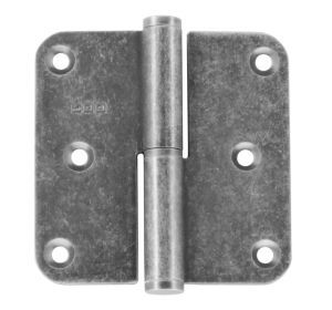 Paumel HD 80x80x2,5 gesloten (zonder vaaskop) - old silver