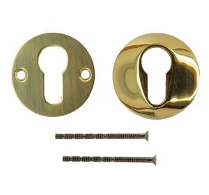 HD veiligheidscilinderplaatje ROND titanium