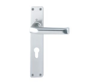 HOPPE half garnituur 113 LONDON aluminiumkleur F1