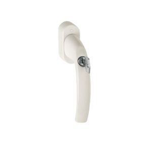 HOPPE raamkruk 0530S sleutel SECUSTIK crèmewit (32-42mm)