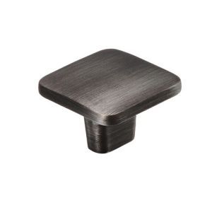 IB kasttop VIERKANT ijzer geborsteld 32x32x22mm 2438-32ZN75