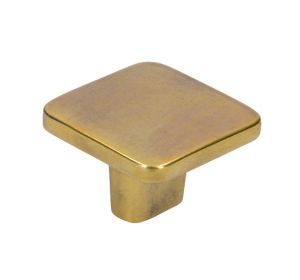 IB kasttop VIERKANT ZMC vintage gold 32x32x22mm 2438-32ZN83