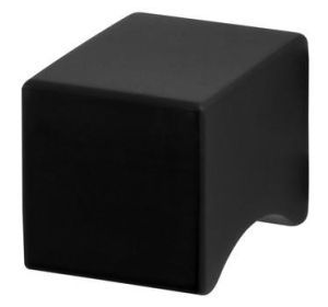 IB kasttop VIERKANT 19x19mm H=26mm zwart 01.4402.09