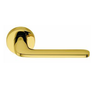 COL deurkruk ROBOQUATTRO rond - blinkend goud (ID41RSB-OL)